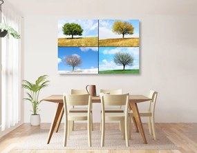 Obraz štyri ročné obdobia