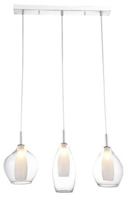 Azzardo AZ3075 - Luster na lanku AMBER 3xG9/40W/230V