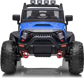 LEAN CARS Autobatéria Jeep JC666 Modrá lakovaná