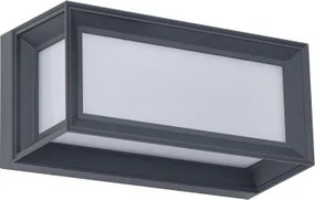 Brilagi - Vonkajšie nástenné LED svietidlo s pohybovým senzorom PARKER LED/12W/230V antracit IP44