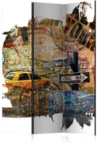 Artgeist Paraván - New York Collage [Room Dividers]