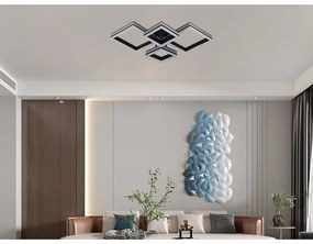 LED stmievateľný prisadený luster LED/175W/230V 3000-6500K + diaľkové ovládanie