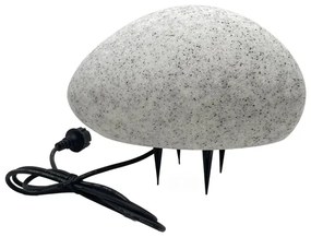 Vonkajšie dekoračné svietidlo LUMISTONE 1xE27/15W/230V IP65 priemer 31,8 cm