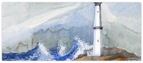 Obraz maľby majáku (120x50 cm)