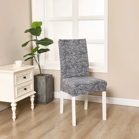 4Home Napínací poťah na stoličku Stone 45 - 50 cm, sada 2 ks