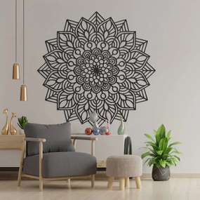 Drevená mandala na stenu harmonická energia I SENTOP PR0319-A