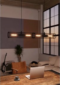 Eglo 43534 - Luster na lanku REDCLIFFE 4xE27/40W/230V