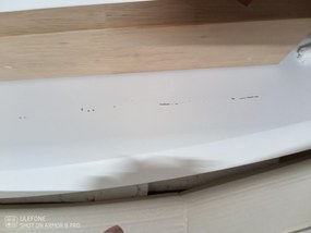 AKCIA Biely jedálenský stôl COMBO II 120(160)X80, rozkladací II. akosť