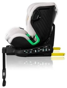 Lionelo - Autosedačka so základňou otočná HARMONY i-Size 40-150 cm béžová