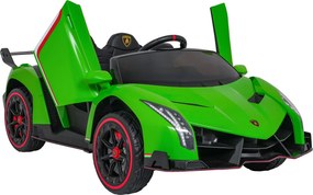 Ramiz Lamborghini Veneno vozidlo Zelená