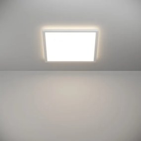 Eglo 901451-LED Kúpeľňové stropné svietidlo ROVITO 17,6W/230V 39x39 cm IP44 biela