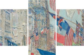 Obraz - Childe Hassam, Allies day, reprodukcia (90x60 cm)