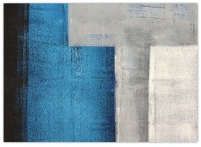 Sklenený obraz - Abstrakcia (70x50 cm)