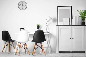 Jedálenská stolička MILANO hnedá / čierna