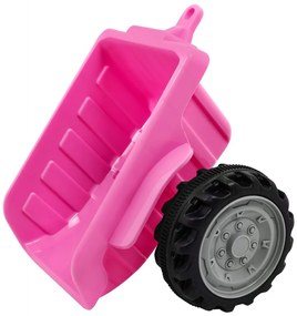 Ramiz Elektricky Elektrický traktor s vlečkou - ružový - motor - 1 x 25W - batéria - 6V/4,5Ah - 2022