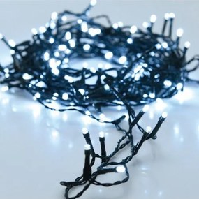 LED Vianočná vonkajšia reťaz studená biela, 560x LED, 11 m, 11 m