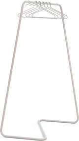 Taupe oceľový stojan na oblečenie 118x160x57 cm Hang-On – Spinder Design