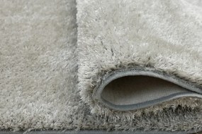 Koberec Shaggy Silky 72 strieborný / sivý