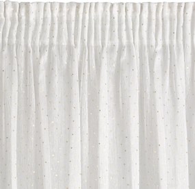 ZÁCLONA NA PÁSKE SIBEL 300 CM X 250 CM BIELA