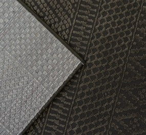 BE Koberec Zurich 1901 DARK GREY – sivý obdĺžnikový Rozmer: 160x230 cm