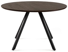Noela Okrúhly jedálenský stôl v dekore hnedého dreva GYRUS 120