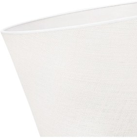 Závesné svietidlo Juta, 1x biele jutové tienidlo, (fi 44cm), b