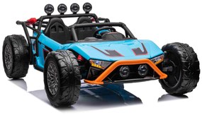 RAMIZ Elektrické autíčko Buggy Racing 5 - modré - 2X200W - 24V/7Ah - 2023