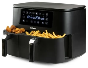 DOMO DO546FR digitálna dvojitá teplovzdušnáfritéza, 3+6 l