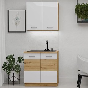 Kuchynská Linka Artisan White 80cm bez pracovnej dosky