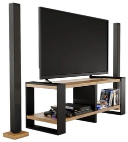 TV Stolík Nico (craft zlatý + čierna). Vlastná spoľahlivá doprava až k Vám domov. 1092042
