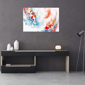 Obraz - Ryby (90x60 cm)