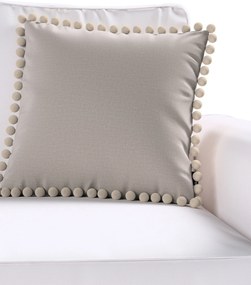 Viera s brmbolcami farba produktu béžová látka zamatová
