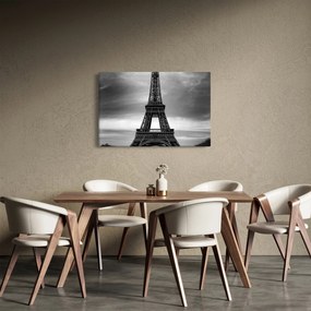 Obraz - Ružové auto v Paríži (90x60 cm)