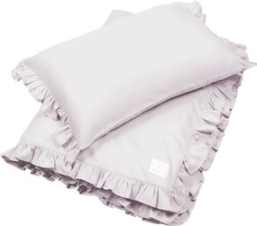 Junior obliečky s volánikmi ľaliová 100x135cm