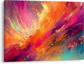 Obraz - Dynamická abstrakcia (70x50 cm)