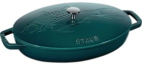 Staub Pekáč na rybu 32 cm tyrkysová 2,8 l