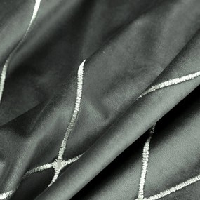 ZATEMŇOVACÍ ZÁVES NA KRÚŽKOCH PIERRE CARDIN MARGO 140X250 CM STRIEBORNÁ