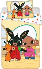 Jerry Fabrics Obliečky do postieľky 100x135 + 40x60 cm - Bing "Playroom"