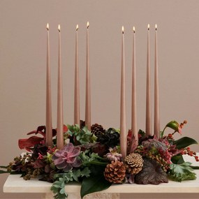 ester & erik Sviečka Taper 32 cm – 24 Soft Clay – set 2 ks
