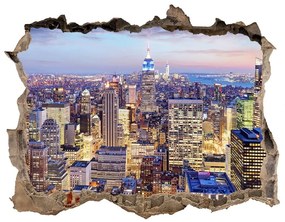Fototapeta díra na zeď 3D New york nd-k-173499073