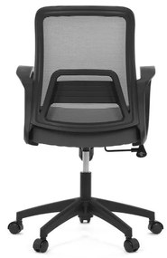 AUTRONIC Kancelárska stolička, hojdací mechanizmus, šedá sieťovina, KA-S3015 GREY