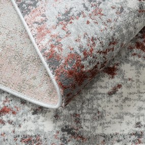 Dywany Łuszczów, Kusový koberec Allure 1959 white/pink, 80x150, ružová, kancelária