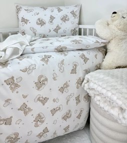 INTERMEDIC SK Posteľná obliečka Teddy - hnedá 100x135/40x60cm