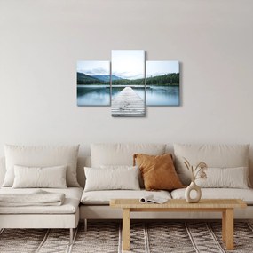 Obraz - Pri pohľade z móla (90x60 cm)
