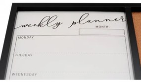 Magnetická tabuľa + korková tabuľa