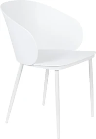 WL-Living Gigi dizajnové stoličky - Biela