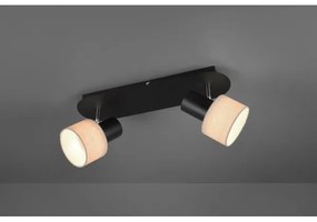 Trio - Bodové svietidlo WAILER 2xGU10/5W/230V čierna