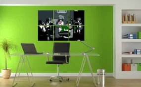 Ručne maľovaný POP Art obraz DOGS | rôzne rozmery