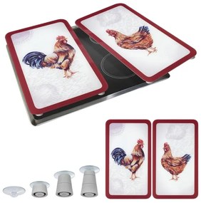 WENKO 2521471500 - Krycia doska ABDECKPLATTE - GRAFIK 30x52 cm pestrofarebná