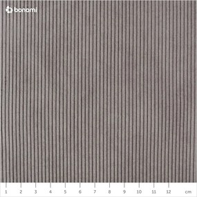 Súprava 2 svetlosivých stoličiek Zuiver Ridge Kink Rib